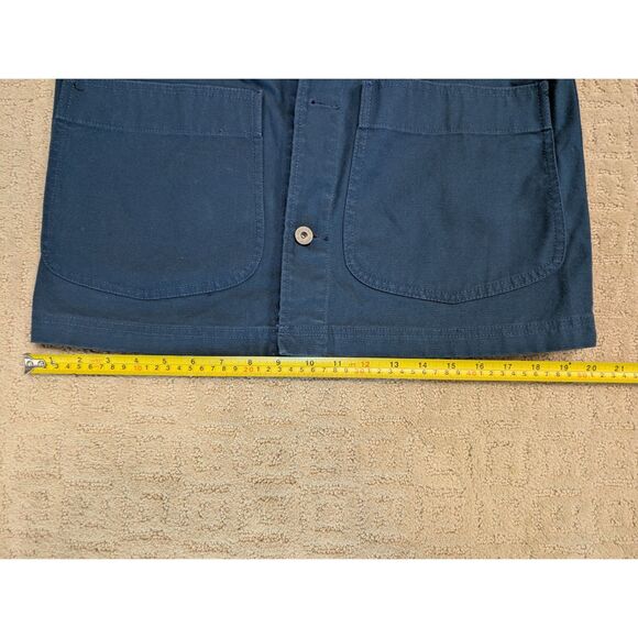 NWT J. Crew Wallace & Barnes Chore Jacket Mens Small Teal Turquoise 100% Cotton - Picture 8 of 10